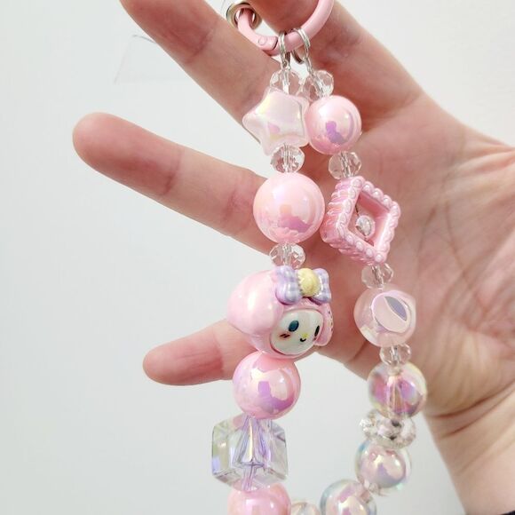 Brand New Handmade My Melody Phone Charms Keychain - Picture 4 of 8